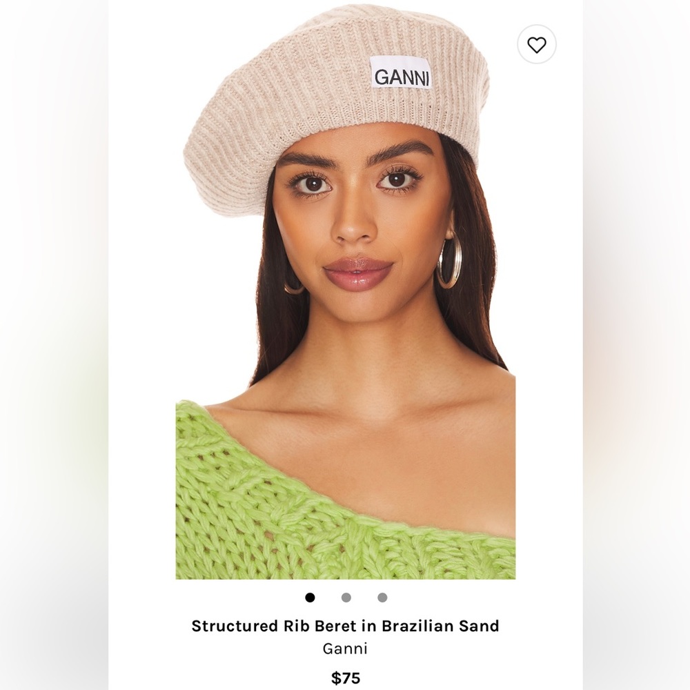 Gianni Structured Rib Beret